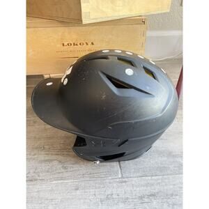 Under Armour Converge Youth Junior Molded Batting Helmet BLACK Matte Baseball